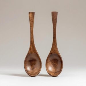 Handmade eco-friendly spoon polished by Indian artisans